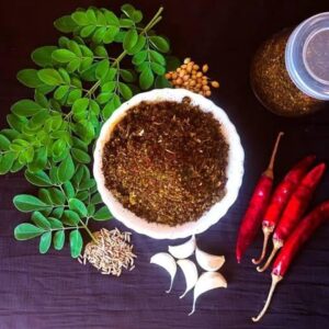 Drumstick Leaves Powder (మునగాకు కారం పొడి)